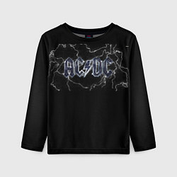 Лонгслив детский ACDC, цвет: 3D-принт