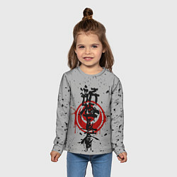 Лонгслив детский Синкёкусинкай каратэ - до, цвет: 3D-принт — фото 2