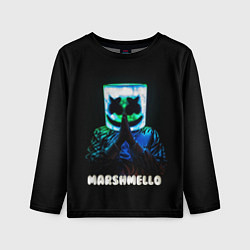 Лонгслив детский Marshmello, цвет: 3D-принт