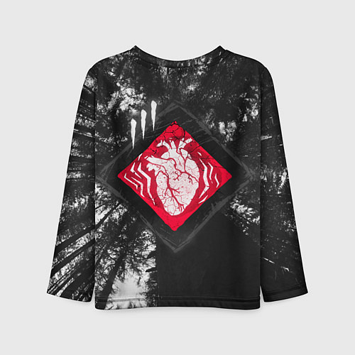 Детский лонгслив DBD - beating heart / 3D-принт – фото 2