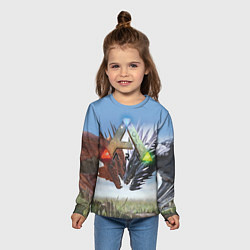 Лонгслив детский Ark Survival Evolved, цвет: 3D-принт — фото 2