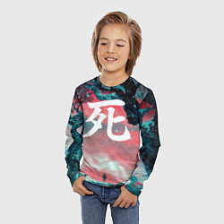 Лонгслив детский Sekiro shadows die twice, цвет: 3D-принт — фото 2