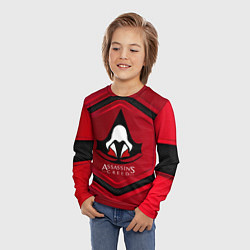 Лонгслив детский Assasin's creed, цвет: 3D-принт — фото 2