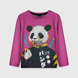 Лонгслив детский Off-White for Panda, цвет: 3D-принт