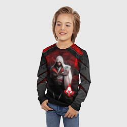Лонгслив детский Assasin's creed, цвет: 3D-принт — фото 2