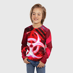 Лонгслив детский Plague Inc LB Oko, цвет: 3D-принт — фото 2