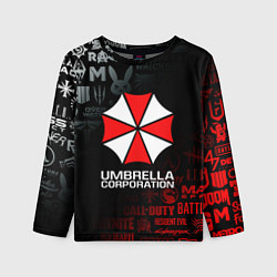 Детский лонгслив RESIDENT EVIL UMBRELLA CORP