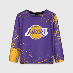 Детский лонгслив LA LAKERS