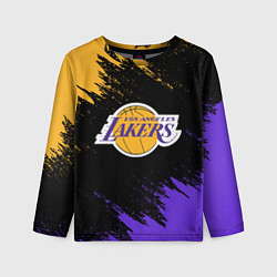 Детский лонгслив LA LAKERS