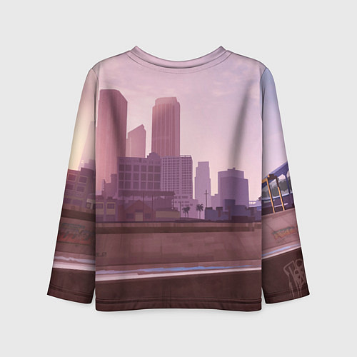 Детский лонгслив ROCKSTAR / 3D-принт – фото 2