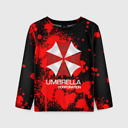 Лонгслив детский UMBRELLA CORP, цвет: 3D-принт