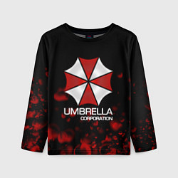 Лонгслив детский UMBRELLA CORP, цвет: 3D-принт