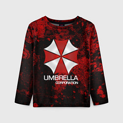 Лонгслив детский UMBRELLA CORP, цвет: 3D-принт