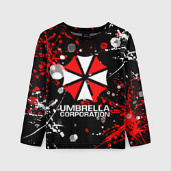 Лонгслив детский UMBRELLA CORPORATION, цвет: 3D-принт