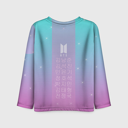 Детский лонгслив BTS / 3D-принт – фото 2