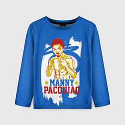 Детский лонгслив Manny Pacquiao