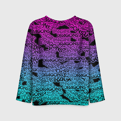Детский лонгслив Imagine Dragons / 3D-принт – фото 2