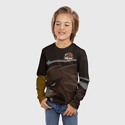 Лонгслив детский Форма Bear, цвет: 3D-принт — фото 2