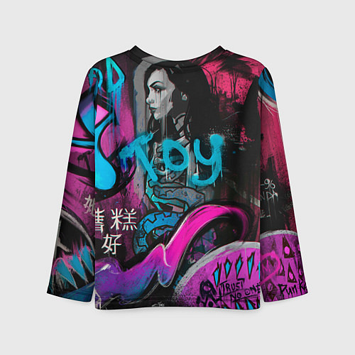 Детский лонгслив CS GO - Fever Dream / 3D-принт – фото 2