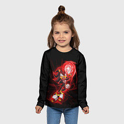 Лонгслив детский SHADOW, цвет: 3D-принт — фото 2