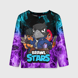 Детский лонгслив BRAWL STARS CROW