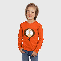 Лонгслив детский Кенни, цвет: 3D-принт — фото 2
