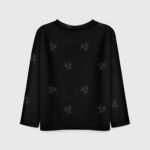 Детский лонгслив EPIDEMIC BIOHAZARD / 3D-принт – фото 2