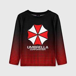 Лонгслив детский UMBRELLA CORP, цвет: 3D-принт