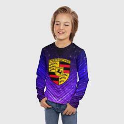 Лонгслив детский PORSCHE, цвет: 3D-принт — фото 2