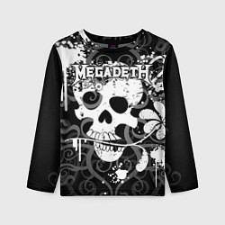 Детский лонгслив Megadeth