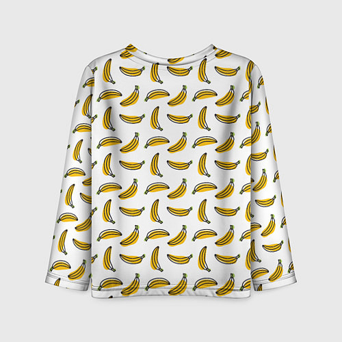 Детский лонгслив Бананы / 3D-принт – фото 2