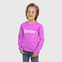 Лонгслив детский Barbie, цвет: 3D-принт — фото 2