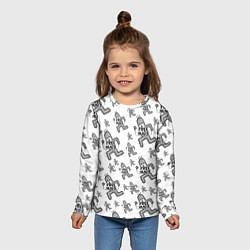 Лонгслив детский FREE HUGS, цвет: 3D-принт — фото 2