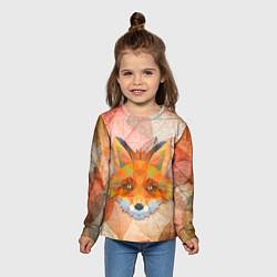 Лонгслив детский Fox, цвет: 3D-принт — фото 2