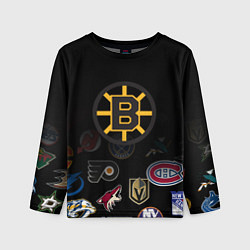 Детский лонгслив NHL Boston Bruins Z