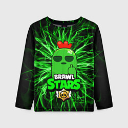 Детский лонгслив Brawl Stars SPIKE