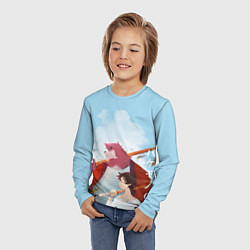 Лонгслив детский Ученик чудовища, цвет: 3D-принт — фото 2