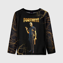 Детский лонгслив Gold Midas Fortnite 2