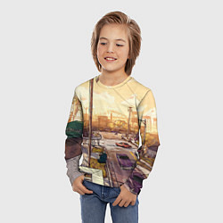 Лонгслив детский GTA San Andreas, цвет: 3D-принт — фото 2