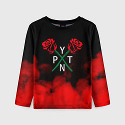 Детский лонгслив PYTN X ROSE