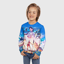 Лонгслив детский ФОРТНАЙТ 3 СЕЗОН, цвет: 3D-принт — фото 2