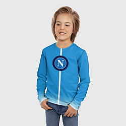 Лонгслив детский Наполи, цвет: 3D-принт — фото 2