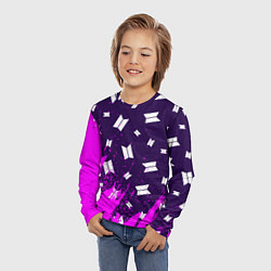 Лонгслив детский BTS БТС, цвет: 3D-принт — фото 2