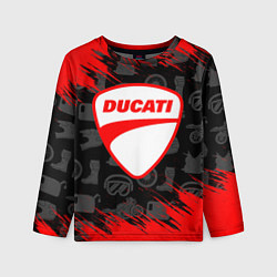 Детский лонгслив DUCATI 2