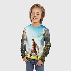 Лонгслив детский AssassinS Creed Origins odyssey, цвет: 3D-принт — фото 2