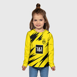 Лонгслив детский HAALAND Borussia Dortmund, цвет: 3D-принт — фото 2