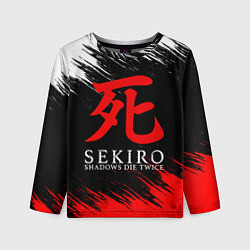 Лонгслив детский Sekiro: Shadows Die Twice 12, цвет: 3D-принт