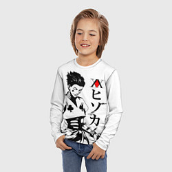 Лонгслив детский Hunter x Hunter, Hisoka, цвет: 3D-принт — фото 2