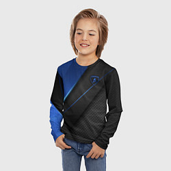 Лонгслив детский Lamborghini, цвет: 3D-принт — фото 2