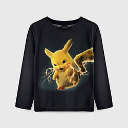 Лонгслив детский Pikachu Pika Pika, цвет: 3D-принт